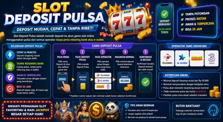 slot deposit pulsa
