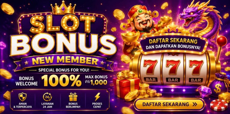 slot bonus new member
