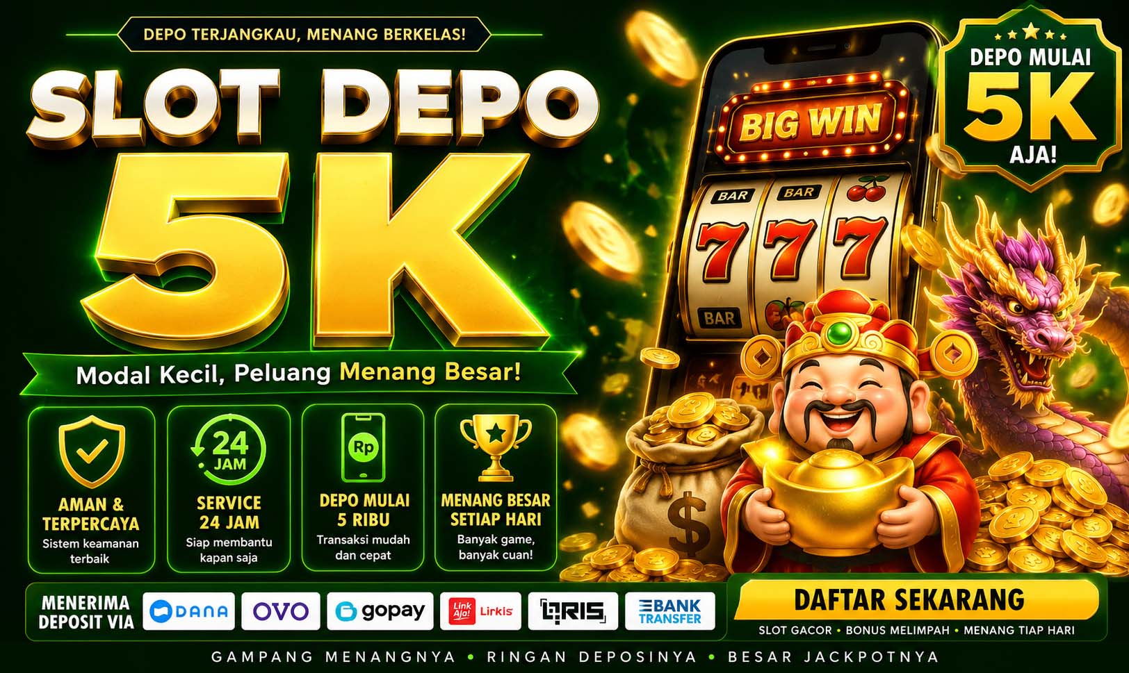 slot depo 5k